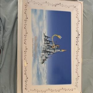 Disney Castle Frame - White and Gold